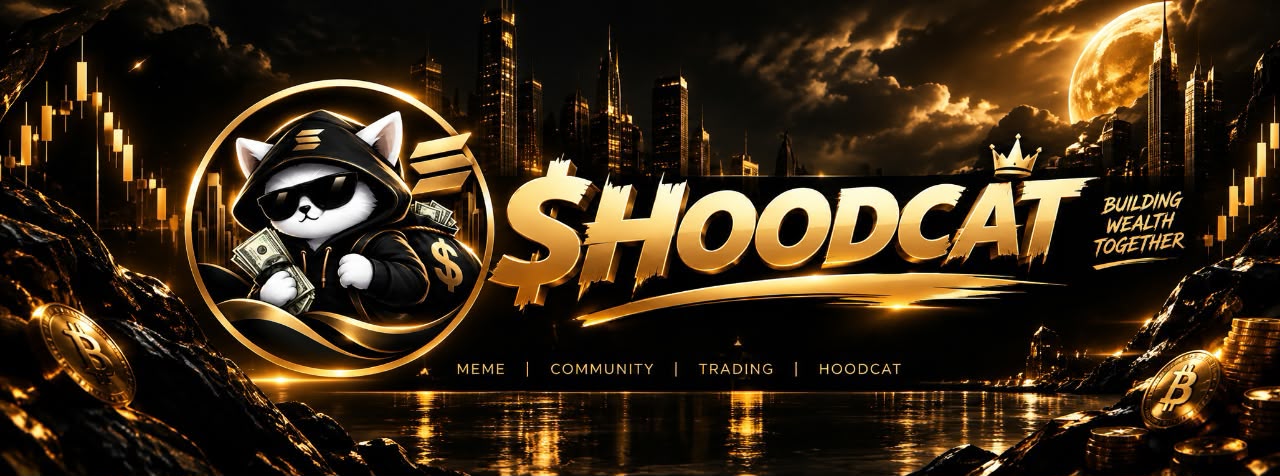 HoodCat banner — building wealth together